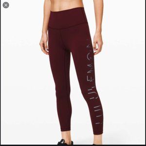 lululemon Wunder Under HR 7/8 Tight Lunar New Year